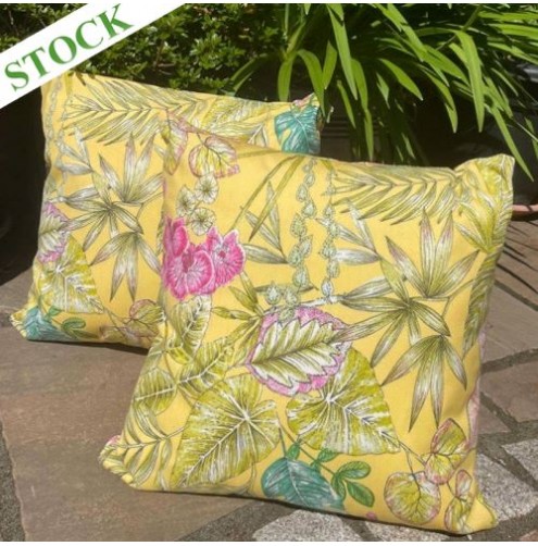 Bouquet Yellow 18" Scatter Cover Only