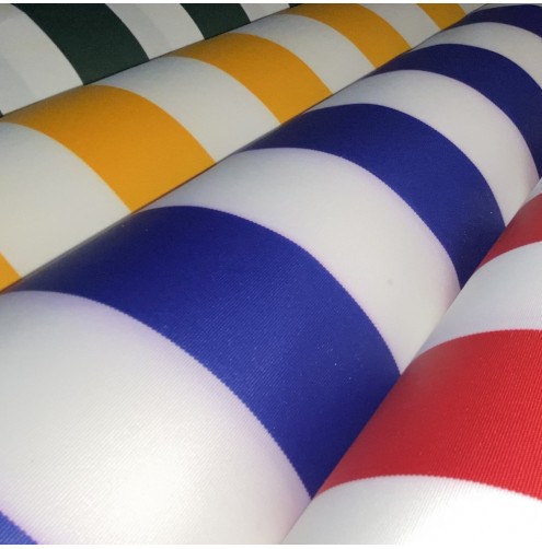 Helios Stripe Royal Outdoor Fabric