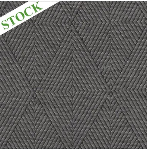 Liestal Black/Ash Grey 165 (Light Side) Outdoor Fabric