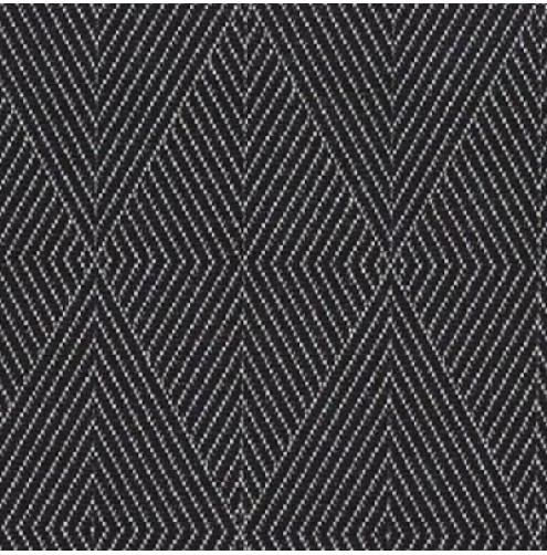 Liestal Black/White 135 (Dark Side) Outdoor Fabric