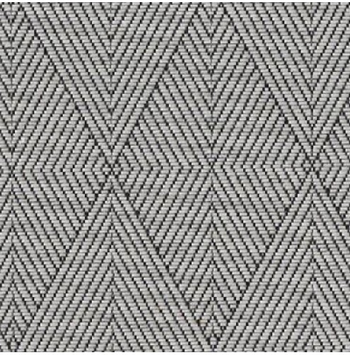Liestal Black/White 135 (Light Side) Outdoor Fabric