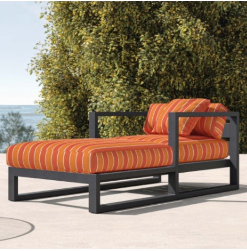 Robberg Tangerine Outdoor Fabric