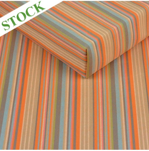 Bahama Orange Outdoor Fabric 7351