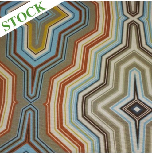 Porto Mozaic Sand 8006 Outdoor Fabric 