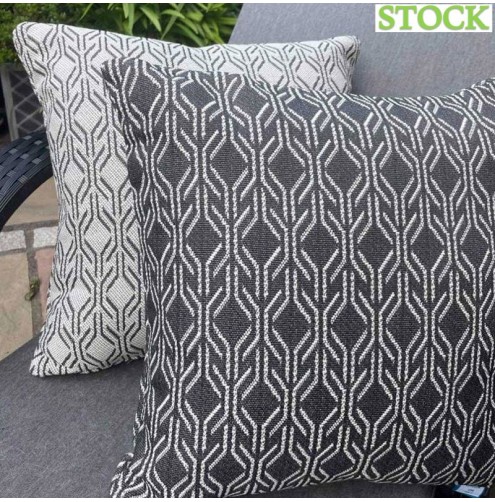 Southbeach 145 Black/White (Light) 18" Scatter Cover Only